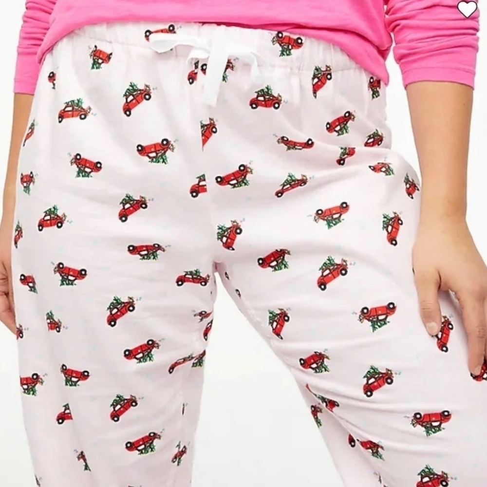 J. Crew Christmas Truck Flannel Pajama Pants